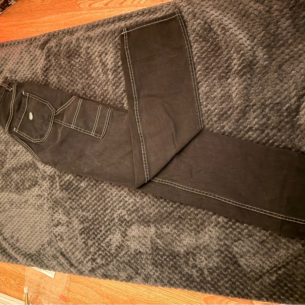 PacSun Dark Denim with White Accents